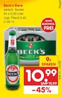 Biere im Angebot bei Netto Marken-Discount in Garbsen Biere Angebote von Beck's bei Netto Marken-Discount Garbsen für 10,99 €