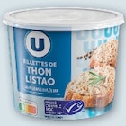 Rillettes de Thon Listao - U - U Express Rillettes de Thon Listao - U à 1,60 € dans le catalogue U Express