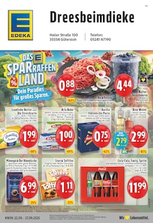 Aktueller EDEKA Prospekt "Aktuelle Angebote" Seite 1 von 24 Seiten für Gütersloh