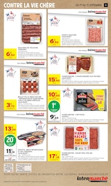 Saucisse en promo dans le catalogue Intermarché Super à la page 9