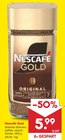 Gold löslicher Bohnenkaffee im Angebot bei Netto Marken-Discount in Lemgo Gold löslicher Bohnenkaffee Angebote von Nescafe bei Netto Marken-Discount Lemgo für 5,99 €