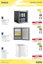 Gefrierschrank Angebot im aktuellen METRO Prospekt auf Seite 5