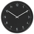 Wanduhr Niederspannung/schwarz von BONDIS für 17,99 € bei IKEA im Angebot Wanduhr Niederspannung/schwarz von BONDIS im aktuellen IKEA Prospekt