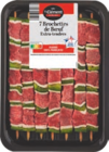 7 Brochettes de Bœuf Extra-tendres - ST-CLÉMENT LE BOUCHER en promo chez Aldi 7 Brochettes de Bœuf Extra-tendres - ST-CLÉMENT LE BOUCHER dans le catalogue Aldi