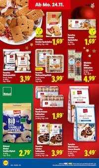 Lebkuchen im aktuellen Lidl Prospekt (Koblenz) Lebkuchen im Lidl Prospekt "LIDL LOHNT SICH" mit 30 Seiten (Koblenz)