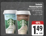 Skinny Latte im Angebot bei E center in Plauen Skinny Latte Angebote von Starbucks bei E center Plauen für 1,49 €