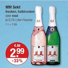 Sekt im V-Markt Prospekt Sekt von MM im aktuellen V-Markt Prospekt für 2,99 €