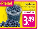 Heidelbeeren bei EDEKA im Geltendorf Prospekt für 3,49 €
