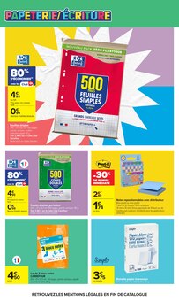 Promotion Colle dans le prospectus Carrefour, valable du 01/09/2026 au 14/09/2026 Promo Colle dans le catalogue Carrefour du moment à la page 64