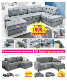 Sofa im aktuellen SB Möbel Boss Prospekt (Berlin) Sofa im SB Möbel Boss Prospekt "JETZT WIRD RICHTIG GESPART!" mit 12 Seiten (Berlin)