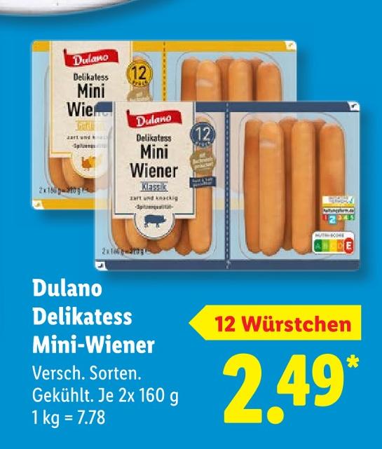 Delikatess Mini-Wiener Klassik