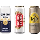 SUT TOUTES LES CANETTES 50 CL - LEFFE, STELLA ARTOIS, CORONA EXTRA, HOEGAARDEN, KWAK ET TRIPEL KARMELIET - Carrefour Market à Brest SUT TOUTES LES CANETTES 50 CL - LEFFE, STELLA ARTOIS, CORONA EXTRA, HOEGAARDEN, KWAK ET TRIPEL KARMELIET en promo chez Carrefour Market Brest