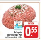 Hackepeter im Angebot bei E center in Würzburg Hackepeter Angebote bei E center Würzburg für 0,55 €