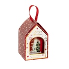 Coffret bougie parfumée en verre imprimés Noël rouges, blancs et verts en promo chez Maisons du Monde Carcassonne à 12,99 €