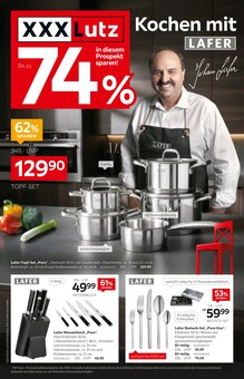 Pfanne im XXXLutz Prospekt "Kochen mit Lafer" mit 4 Seiten (Münster)