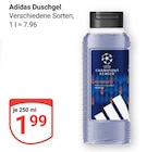 Duschgel Angebote von Adidas bei GLOBUS Plauen für 1,99 €