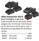 Akku-Startersets 18,0 V von Bosch für 239,00 € bei Holz Possling im Angebot Akku-Startersets 18,0 V von Bosch im aktuellen Holz Possling Prospekt