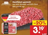 Hackfleisch gemischt bei Netto Marken-Discount im Osterode Prospekt für 3,19 €