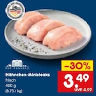 Aktuelles Hähnchen-Ministeaks Angebot bei Netto Marken-Discount in Essen ab 3,49 €