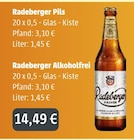 Pils im Angebot bei GetränkeLAND Mayer in Bautzen Pils Angebote von Radeberger bei GetränkeLAND Mayer Bautzen für 14,49 €
