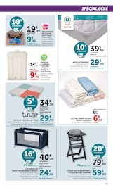 Promos Matelas dans le catalogue "SUPER U" de Super U Matelas en promo dans le catalogue Super U à la page 19