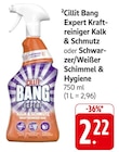 Expert Kraftreiniger Kalk & Schmutz Angebote von Cillit Bang bei E center Tübingen für 2,22 €