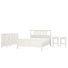Aktuelles Schlafzimmermöbel 4er-Set weiß gebeizt 180x200 cm Angebot bei IKEA in Hamm ab 837,98 €