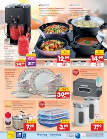 Topf Angebot im Netto Marken-Discount Prospekt, gültig von 08.06.2026 bis 13.06.2026 Topf Angebot im aktuellen Netto Marken-Discount Prospekt auf Seite 48