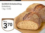 Dinkelzwilling bei GLOBUS im Prospekt "" für 3,70 €
