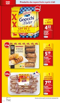 Promo Cervelas dans le catalogue Lidl du moment à la page 14