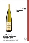 A.O.P. Alsace Sylvaner Maymatten blanc - Ruhlmann en promo chez Monoprix Saint-Nazaire à 4,40 €