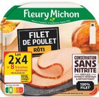 FILET DE POULET RÔTI FLEURY MICHON - Fleury Michon dans le catalogue Supermarchés Match