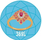 E.Leclerc Schweighouse-Thann - Promo bague rubis et diamants Promo bague rubis et diamants à 369,00 € dans le catalogue E.Leclerc à Schweighouse-Thann