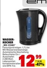 Wasserkocher Angebote von Emerio bei E center Wiesbaden für 12,99 €