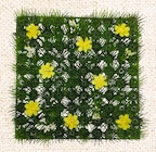 Lot de 4 dalles gazon artificiel dans le catalogue B&M