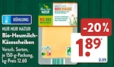 Bio-Heumilch-Käsescheiben im ALDI SÜD Prospekt Bio-Heumilch-Käsescheiben von Nur Nur Natur im aktuellen ALDI SÜD Prospekt für 1,89 €
