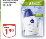 Creme Soft Seife Nachfüllbeutel Angebote von Nivea bei GLOBUS Gera für 1,99 €