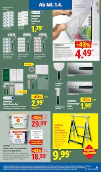 Alpina im Lidl Prospekt "LIDL LOHNT SICH" mit 71 Seiten (Augsburg)