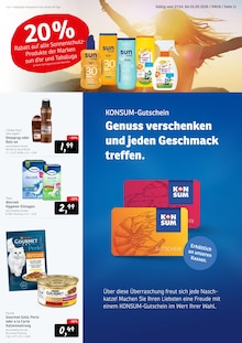 Katzenfutter im Konsum Prospekt "Preisparade" mit 12 Seiten (Dresden)