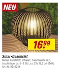 Solar-Dekolicht Angebote bei toom Baumarkt Erfurt für 16,99 €