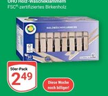 Holz-Wäscheklammern Angebote von OHO bei GLOBUS Gotha für 2,49 €