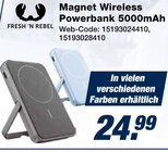 Magnet Wireless Powerbank 5000mAh im Angebot bei expert in Hoyerswerda Magnet Wireless Powerbank 5000mAh Angebote von Fresh 'N Rebel bei expert Hoyerswerda für 24,99 €