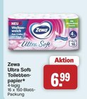 Ultra Soft Toilettenpapier Angebote von Zewa bei famila Nordwest Oldenburg für 6,99 €
