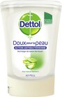 Recharge de savon No-Touch Action Antibactérienne Aloe Vera - DETTOL en promo chez Géant Casino Recharge de savon No-Touch Action Antibactérienne Aloe Vera - DETTOL dans le catalogue Géant Casino