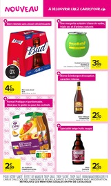 Promos Bière dans le catalogue "LES NOUVEAUTÉS" de Carrefour Market Bière en promo dans le catalogue Carrefour Market à la page 9