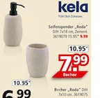 Seifenspender „Roda“ oder Becher „Roda“ Angebote von Kela bei Segmüller Neuss für 9,99 €