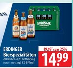 Bierspezialitäten Angebote von Erdinger bei famila Nordost Langenhagen für 14,99 €