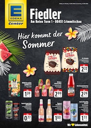 E center Prospekt: "Hier kommt der Sommer", 2 Seiten, 10.08.2026 - 15.08.2026