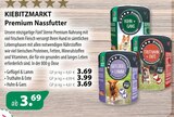 Premium Nassfutter Geflügel + Lamm im Kiebitzmarkt Prospekt Premium Nassfutter Geflügel + Lamm von Kiebitzmarkt im aktuellen Kiebitzmarkt Prospekt für 3,69 €