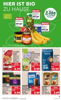 Jacobs balance im Kaufland Prospekt "Hier bin ich richtig" mit 69 Seiten (Essen)